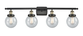 Bathroom Fixtures Four Lights by Innovations ( 405 | 916-4W-BAB-G204-6 Ballston Urban ) 