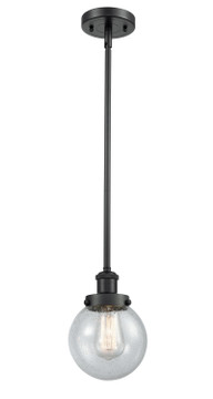 Mini Pendants Glass Down by Innovations ( 405 | 916-1S-BK-G204-6-LED Ballston Urban ) 