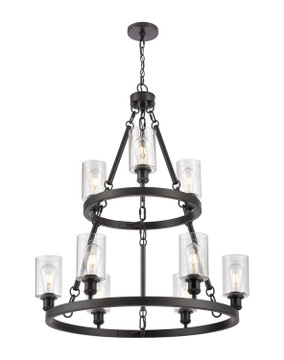 Large Chandeliers Glass Shade by Innovations ( 405 | 8203-BK-G804 Ballston ) 
