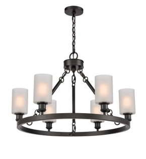Mid. Chandeliers Glass Up by Innovations ( 405 | 830-BK-G801 Ballston ) 