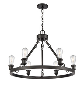 Mid. Chandeliers Candle by Innovations ( 405 | 830-BK-LED Ballston ) 