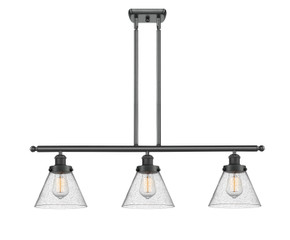 Linear/Island 3 Light Bar by Innovations ( 405 | 916-3I-BK-G44 Ballston Urban ) 