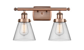 Bathroom Fixtures Two Lights by Innovations ( 405 | 916-2W-AC-G62-LED Ballston Urban ) 