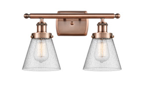 Bathroom Fixtures Two Lights by Innovations ( 405 | 916-2W-AC-G64-LED Ballston Urban ) 