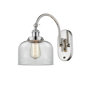 Sconces Single Glass by Innovations ( 405 | 918-1W-PN-G72 Franklin Restoration ) 