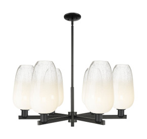 Mid. Chandeliers Glass Up by Innovations ( 405 | 716-6CR-BK-G484-7OP Arcadia ) 