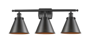Bathroom Fixtures Three Lights by Innovations ( 405 | 916-3W-OB-M13 Ballston Urban ) 