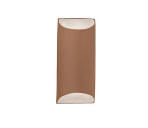 Sconces Pocket by Justice Designs ( 102 | CER-5755-ADOB Ambiance ) 