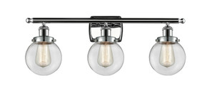 Bathroom Fixtures Three Lights by Innovations ( 405 | 916-3W-PC-G202-6 Ballston Urban ) 