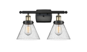 Bathroom Fixtures Two Lights by Innovations ( 405 | 916-2W-BAB-G44-LED Ballston Urban ) 