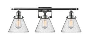 Bathroom Fixtures Three Lights by Innovations ( 405 | 916-3W-PC-G44-LED Ballston Urban ) 
