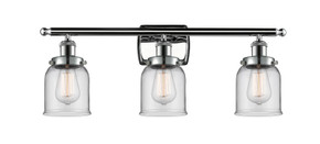 Bathroom Fixtures Three Lights by Innovations ( 405 | 916-3W-PC-G52-LED Ballston Urban ) 