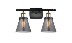Bathroom Fixtures Two Lights by Innovations ( 405 | 916-2W-BAB-G63 Ballston Urban ) 