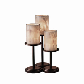 Lamps Table by Justice Designs ( 102 | ALR-8797-10-DBRZ Alabaster Rocks ) 