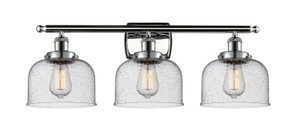 Bathroom Fixtures Three Lights by Innovations ( 405 | 916-3W-PC-G74-LED Ballston Urban ) 