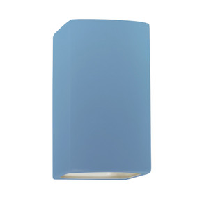 Exterior Wall Mt./Flush by Justice Designs ( 102 | CER-5910W-SKBL Ambiance ) 