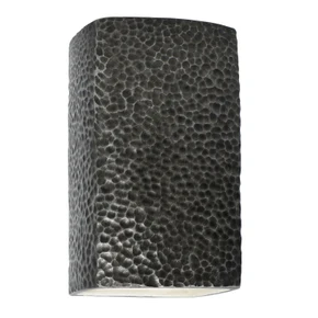 Exterior Wall Mt./Flush by Justice Designs ( 102 | CER-0950W-HMPW Ambiance ) 