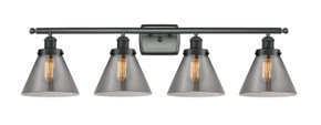 Bathroom Fixtures Four Lights by Innovations ( 405 | 916-4W-BK-G43-LED Ballston Urban ) 
