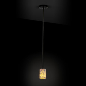 Mini Pendants Cable by Justice Designs ( 102 | ALR-8815-10-MBLK Alabaster Rocks ) 