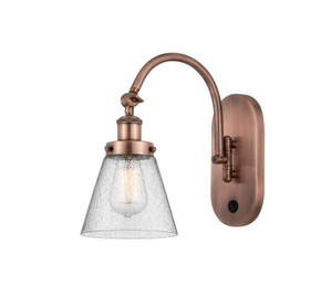 Sconces Single Glass by Innovations ( 405 | 918-1W-AC-G64 Franklin Restoration ) 