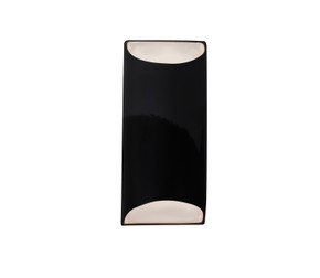 Exterior Wall Mt./Flush by Justice Designs ( 102 | CER-5755W-BKMT Ambiance ) 