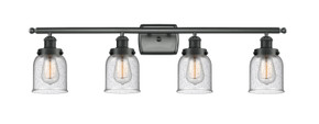 Bathroom Fixtures Four Lights by Innovations ( 405 | 916-4W-BK-G54 Ballston Urban ) 