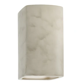 Exterior Wall Mt./Flush by Justice Designs ( 102 | CER-0950W-PATA Ambiance ) 