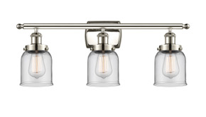Bathroom Fixtures Three Lights by Innovations ( 405 | 916-3W-PN-G52-LED Ballston Urban ) 