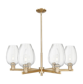 Mid. Chandeliers Glass Up by Innovations ( 405 | 716-6CR-CB-G457-6CL Arcadia ) 