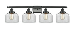 Bathroom Fixtures Four Lights by Innovations ( 405 | 916-4W-BK-G72-LED Ballston Urban ) 