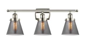 Bathroom Fixtures Three Lights by Innovations ( 405 | 916-3W-PN-G63-LED Ballston Urban ) 