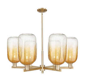 Mid. Chandeliers Glass Up by Innovations ( 405 | 716-6CR-CB-G482-7AM Arcadia ) 