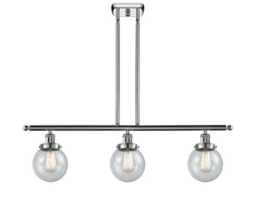 Linear/Island 3 Light Bar by Innovations ( 405 | 916-3I-PC-G204-6 Ballston Urban ) 