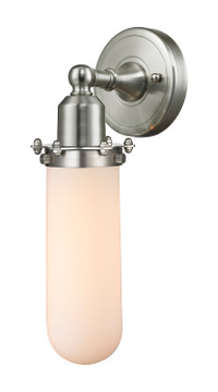 Sconces Single Glass by Innovations ( 405 | 900-1W-SN-CE228-SN-W Austere ) 