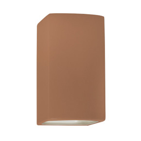 Sconces Pocket by Justice Designs ( 102 | CER-0915-ADOB Ambiance ) 