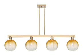 Linear/Island 4 Light + by Innovations ( 405 | 716-4I-CB-G483-8AM Arcadia ) 