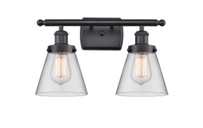 Bathroom Fixtures Two Lights by Innovations ( 405 | 916-2W-BK-G62-LED Ballston Urban ) 