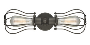 Bathroom Fixtures Two Lights by Innovations ( 405 | 900-2W-OB-CE513-OB Austere ) 
