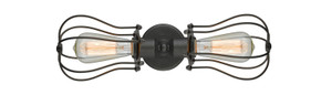 Bathroom Fixtures Two Lights by Innovations ( 405 | 900-2W-OB-CE513-OB-LED Austere ) 