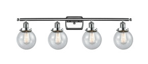 Bathroom Fixtures Four Lights by Innovations ( 405 | 916-4W-PC-G204-6-LED Ballston Urban ) 