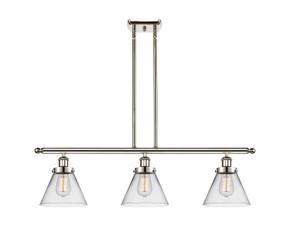 Linear/Island 3 Light Bar by Innovations ( 405 | 916-3I-PN-G42-LED Ballston Urban ) 