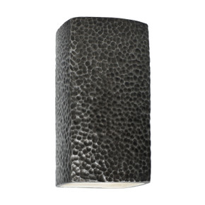Exterior Wall Mt./Flush by Justice Designs ( 102 | CER-5915W-HMPW Ambiance ) 