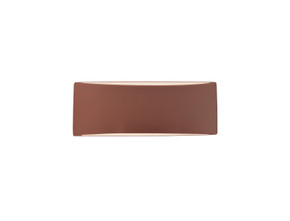 Sconces Pocket by Justice Designs ( 102 | CER-5765-CLAY Ambiance ) 
