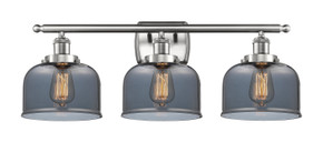 Bathroom Fixtures Three Lights by Innovations ( 405 | 916-3W-SN-G73-LED Ballston Urban ) 