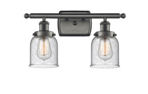 Bathroom Fixtures Two Lights by Innovations ( 405 | 916-2W-OB-G54-LED Ballston Urban ) 