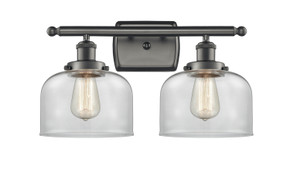 Bathroom Fixtures Two Lights by Innovations ( 405 | 916-2W-OB-G72-LED Ballston Urban ) 