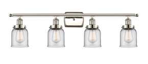 Bathroom Fixtures Four Lights by Innovations ( 405 | 916-4W-PN-G52-LED Ballston Urban ) 