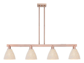 Linear/Island 4 Light + by Innovations ( 405 | 716-4I-AC-NBD-75-NAT Arcadia ) 