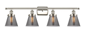 Bathroom Fixtures Four Lights by Innovations ( 405 | 916-4W-PN-G63-LED Ballston Urban ) 