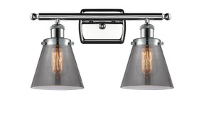 Bathroom Fixtures Two Lights by Innovations ( 405 | 916-2W-PC-G63-LED Ballston Urban ) 